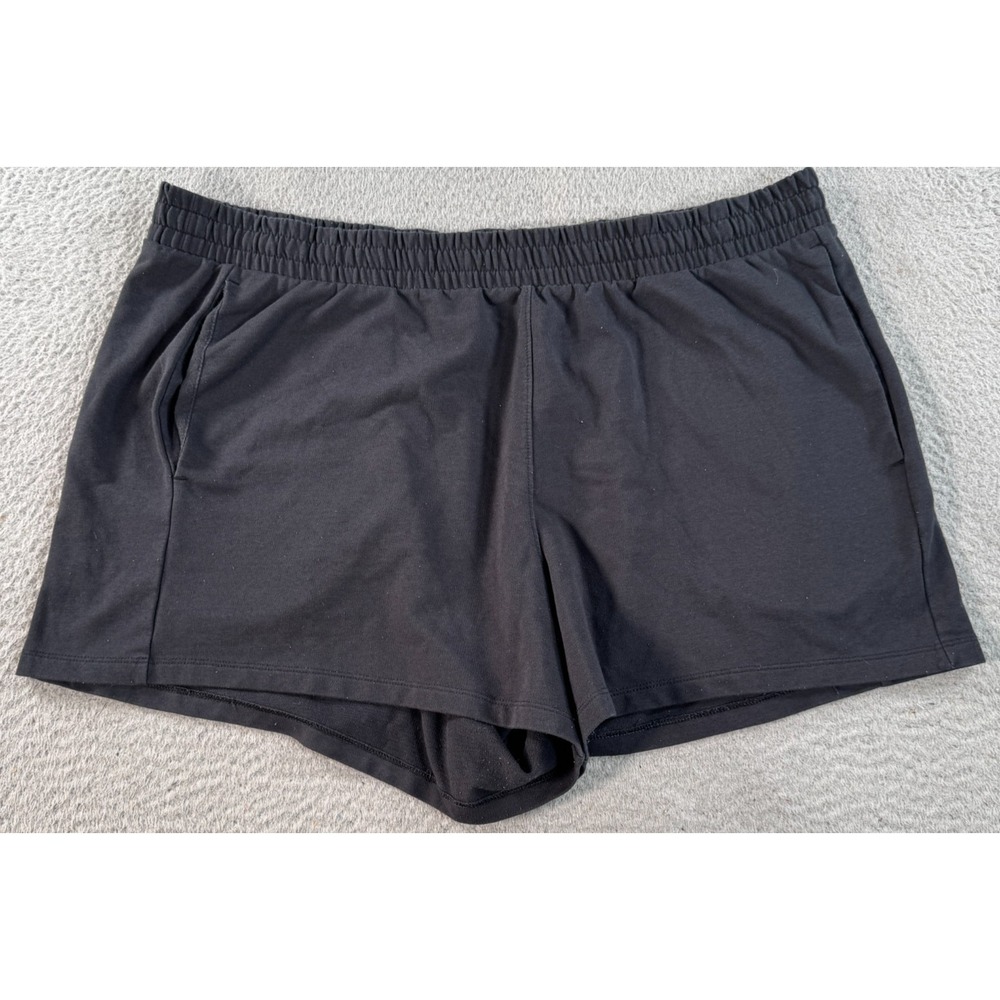 All In Motion Shorts Womens 2XL Black‎ Athletic Running Gym Yoga Workout